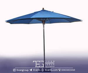 Standing umbrella canopy