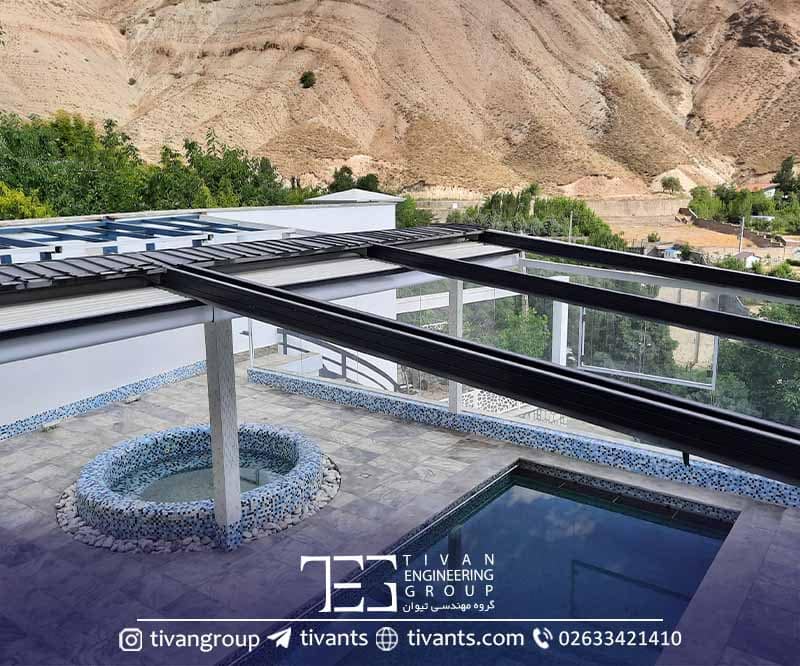 movable-pool-roof in yars