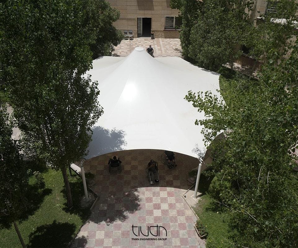 سایبان حیاط کهریزک
